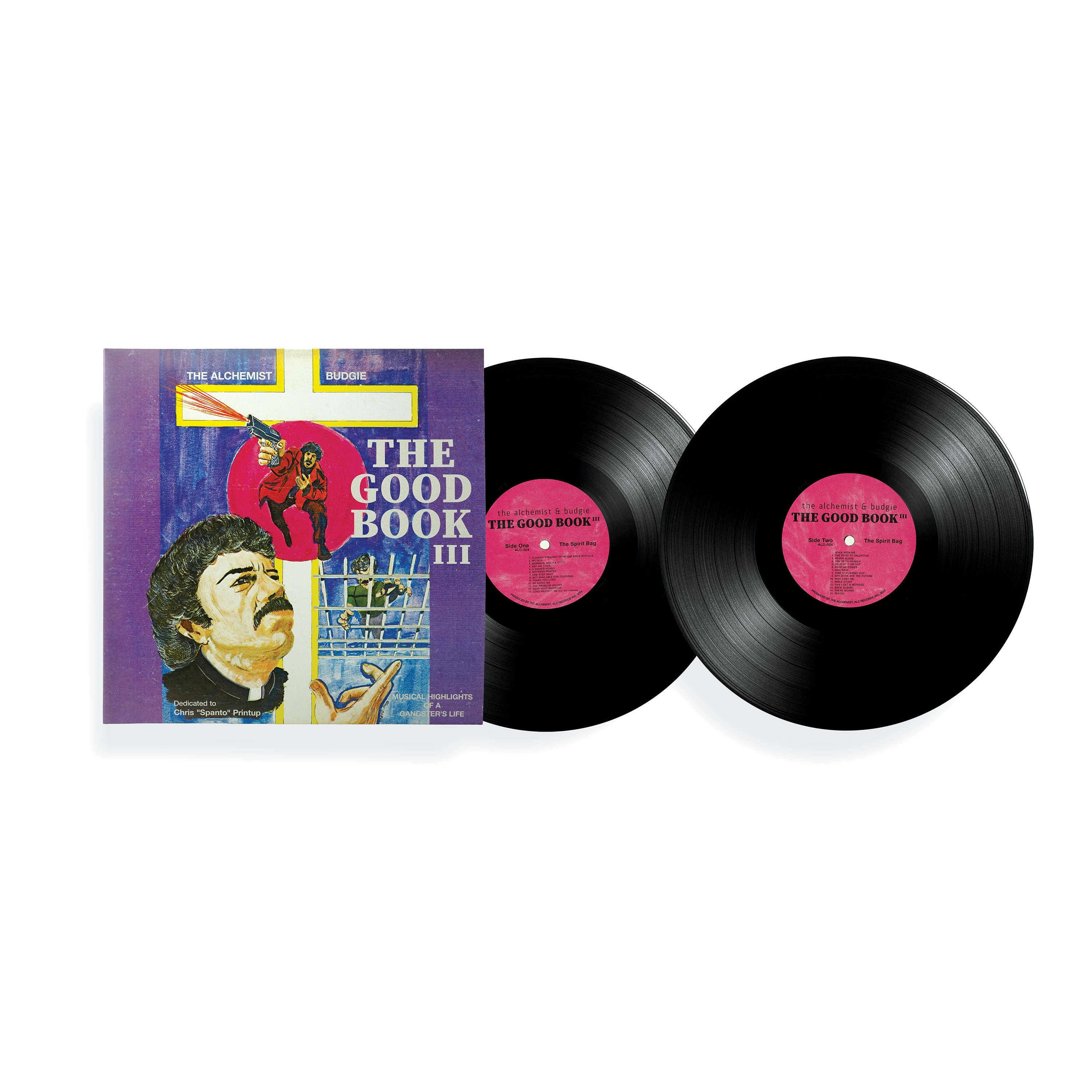 洋楽 THE ALCHEMIST & BUDGIE / THE GOOD BOOK THE GOOD BOOK III DOUBLE LP BLACK – ALC Records
