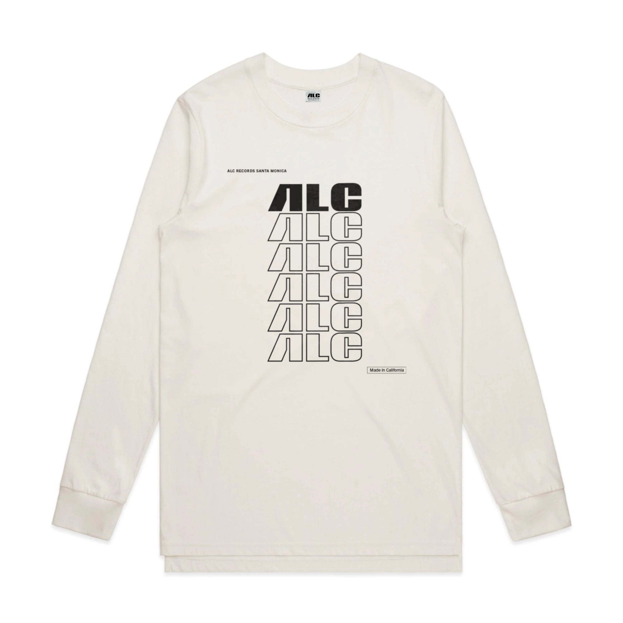 ALC Records "Made In California" (Longsleeve Natural Shirt)