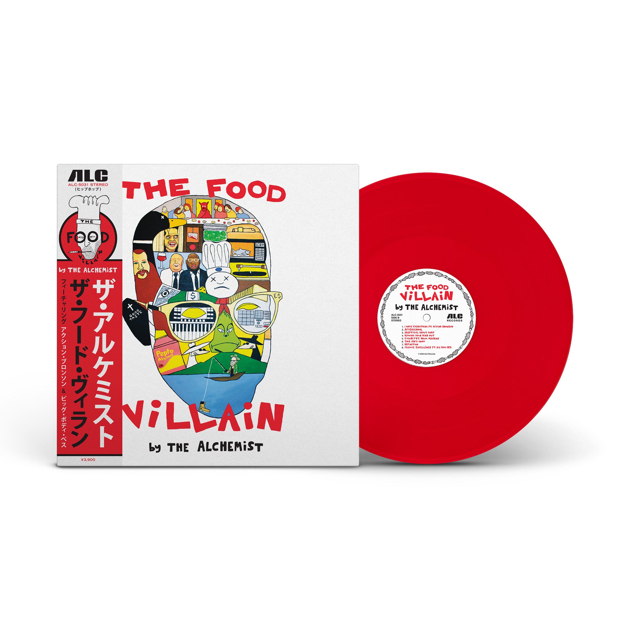 The Food Villain (Cherry Vinyl + Obi Strip)