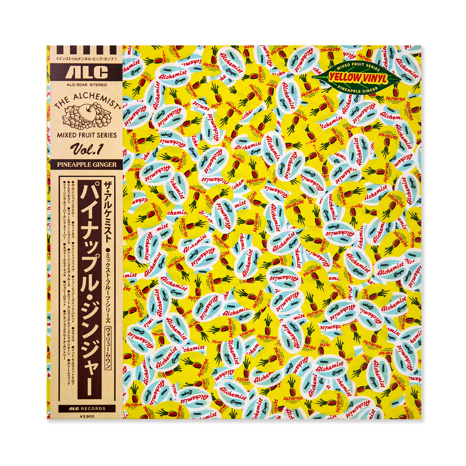 Mixed Fruit Vol. 1 - Pineapple Ginger (LP - Yellow Vinyl)
