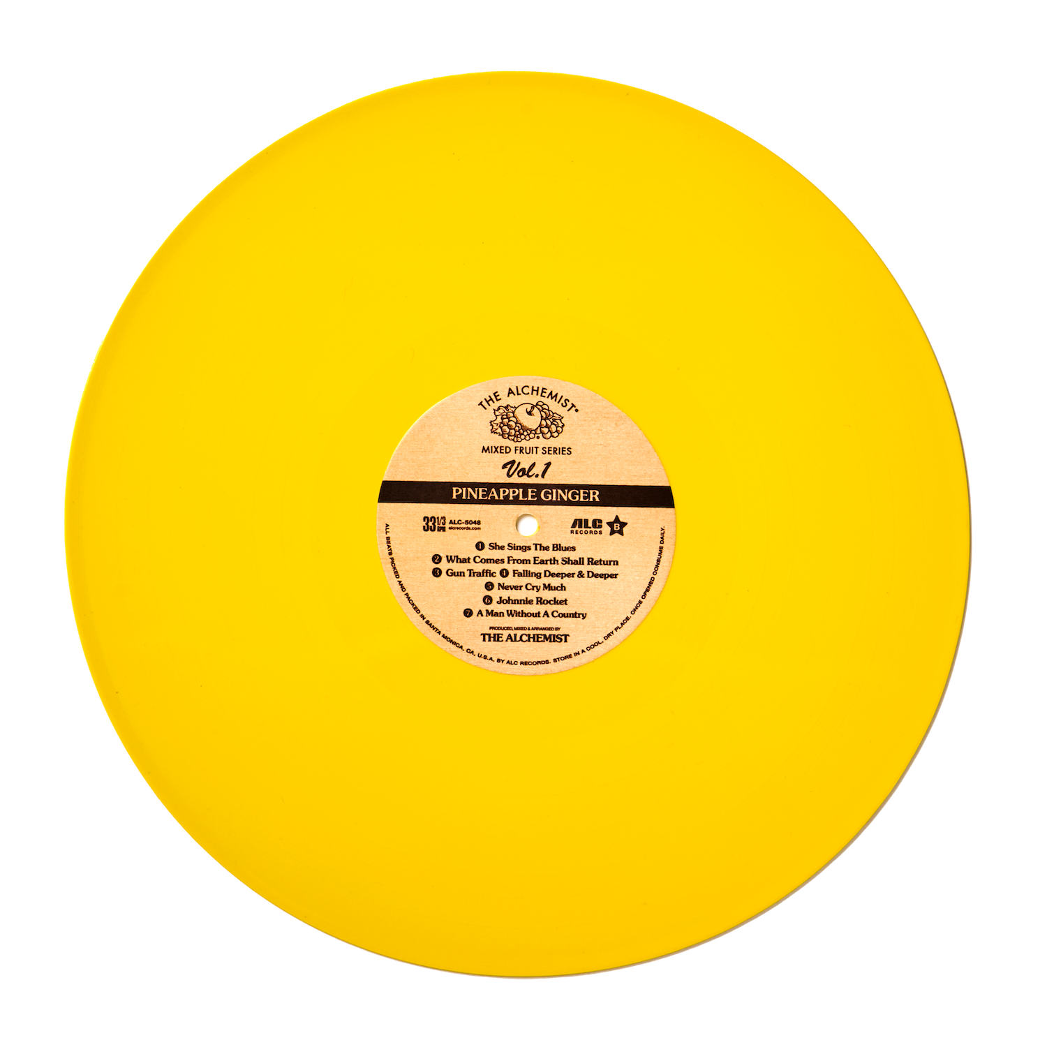 Mixed Fruit Vol. 1 - Pineapple Ginger (LP - Yellow Vinyl)