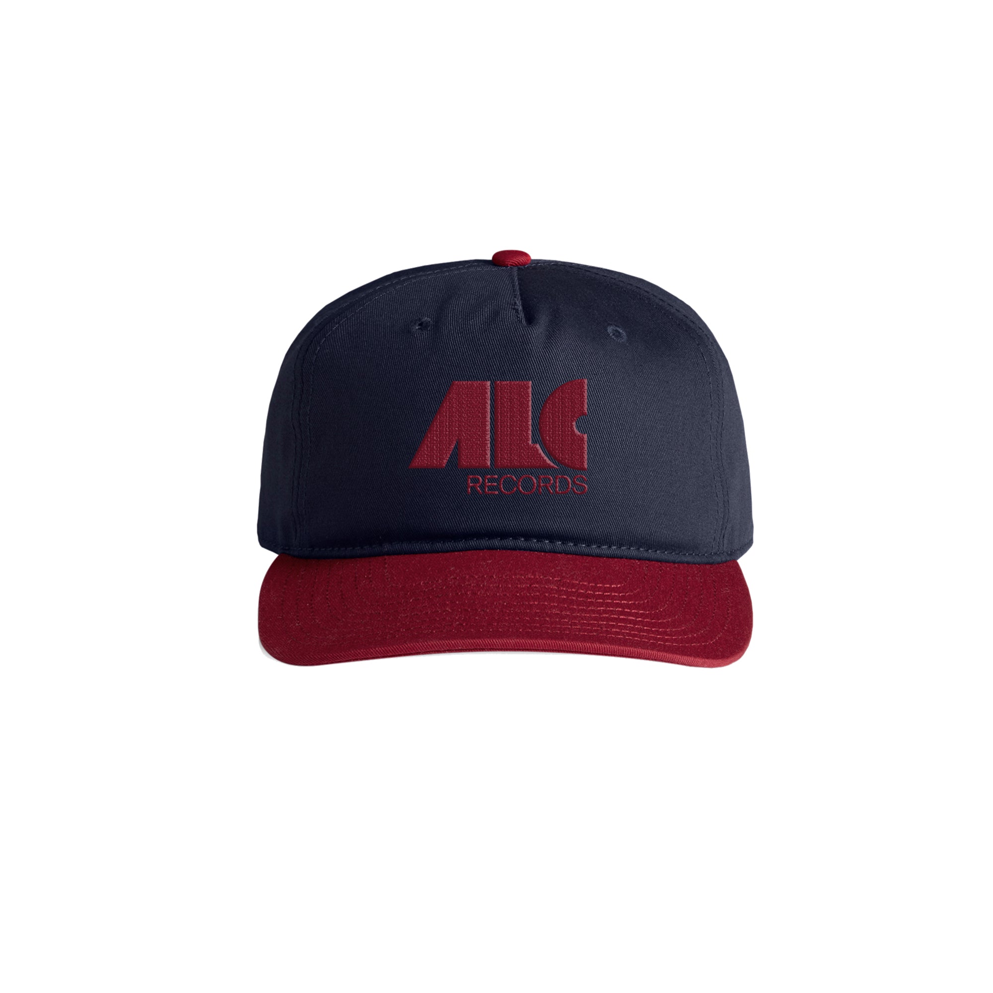 ALC NOUVEAU CAP TWO TONE NAVY CARDINAL