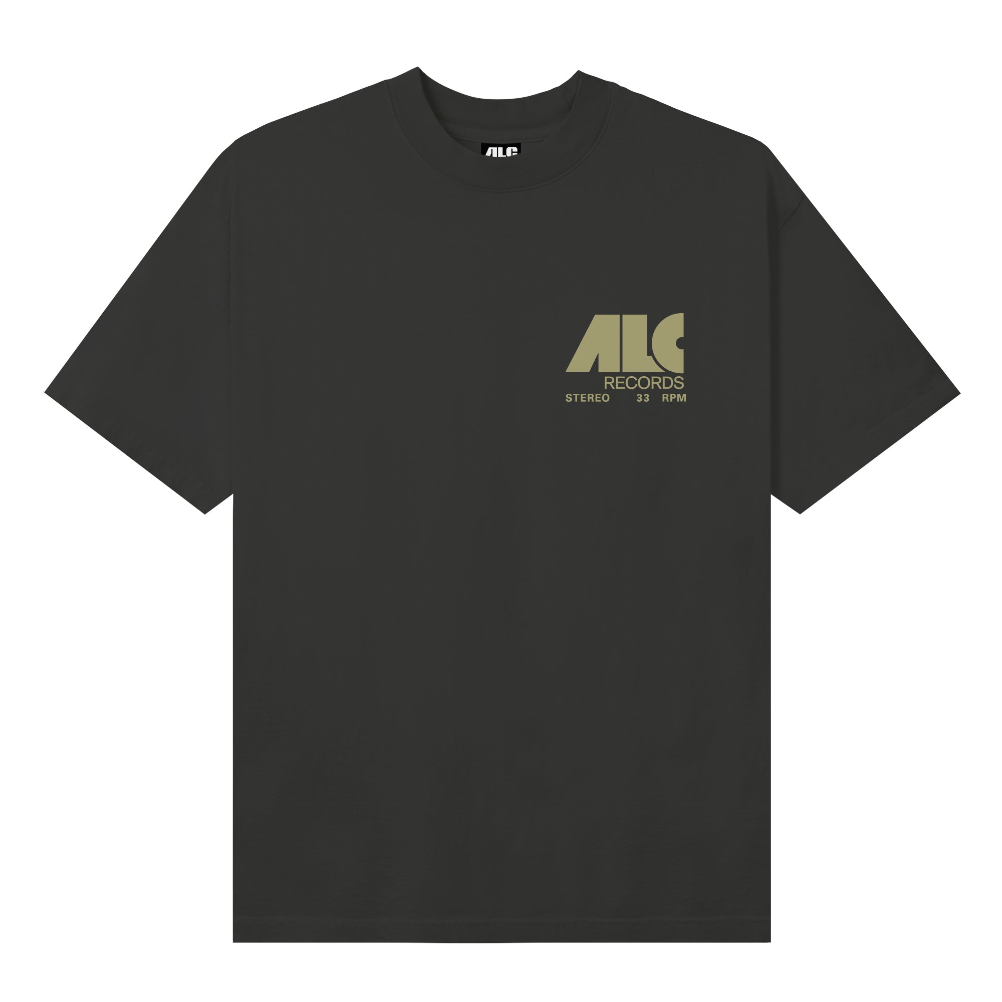 TGA LP COVER TEE BLACK