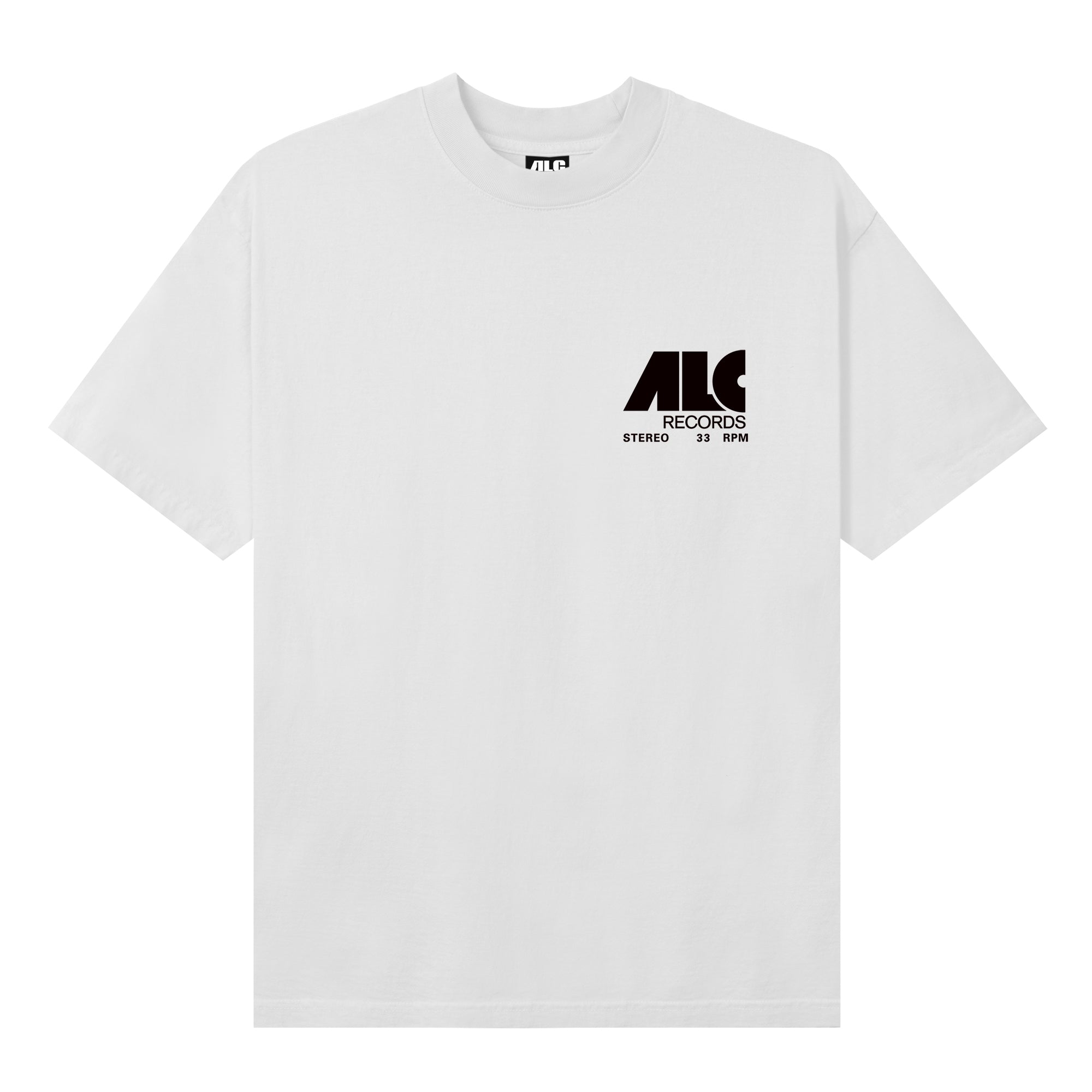 TGA LP COVER TEE WHITE