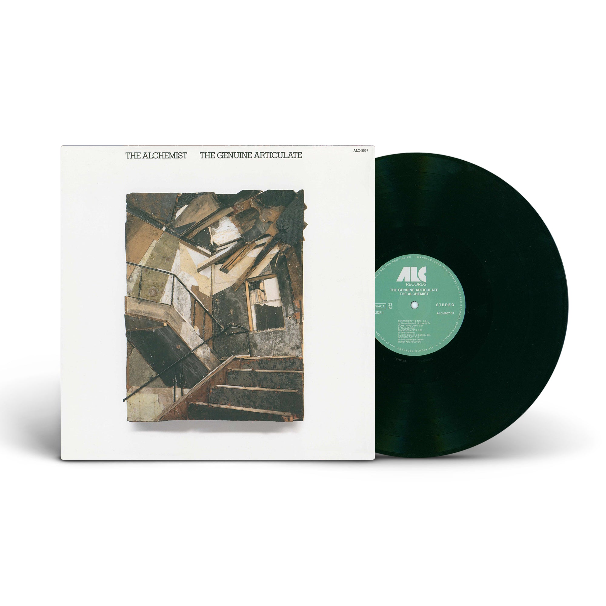 THE GENUINE ARTICULATE LP BLACK