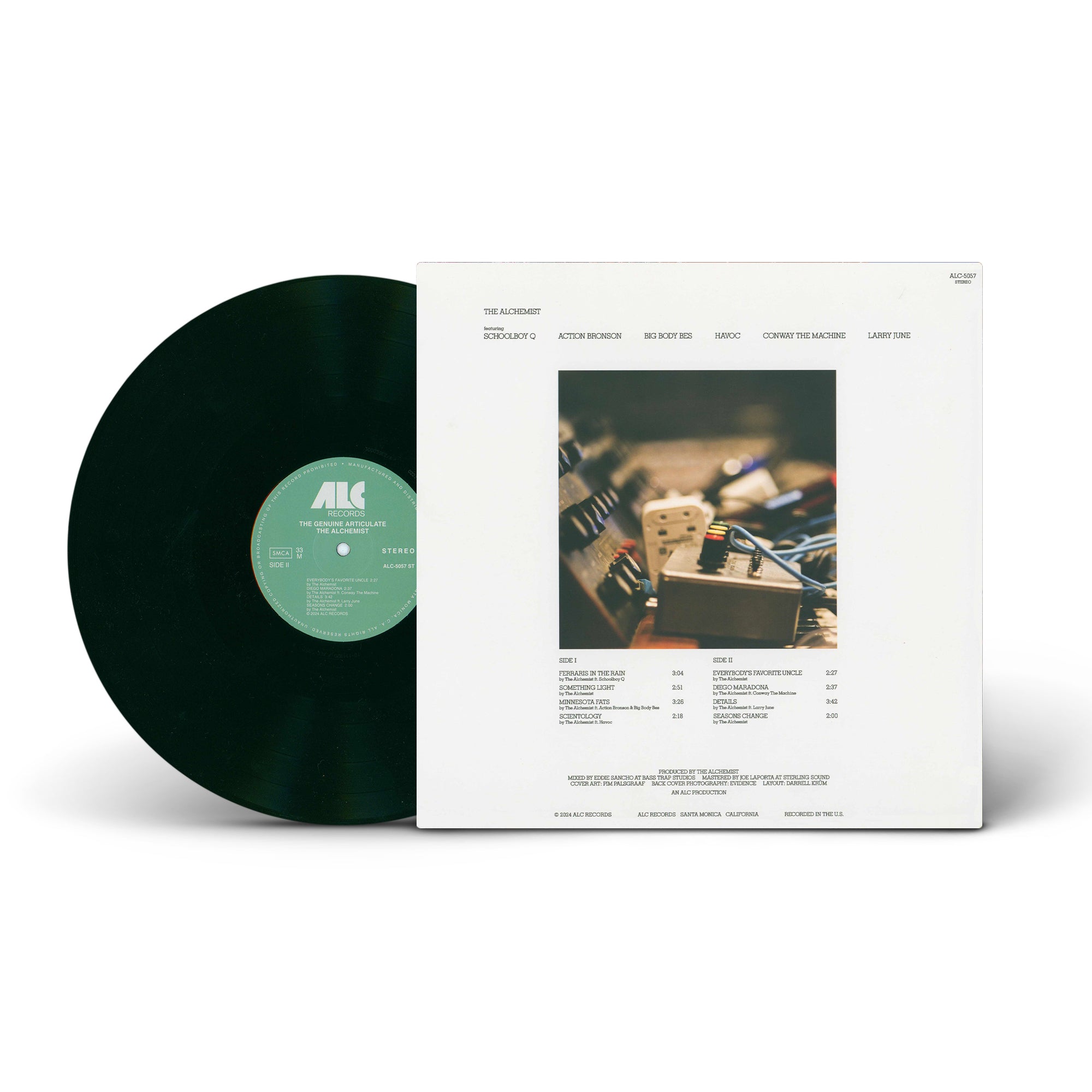 THE GENUINE ARTICULATE LP BLACK