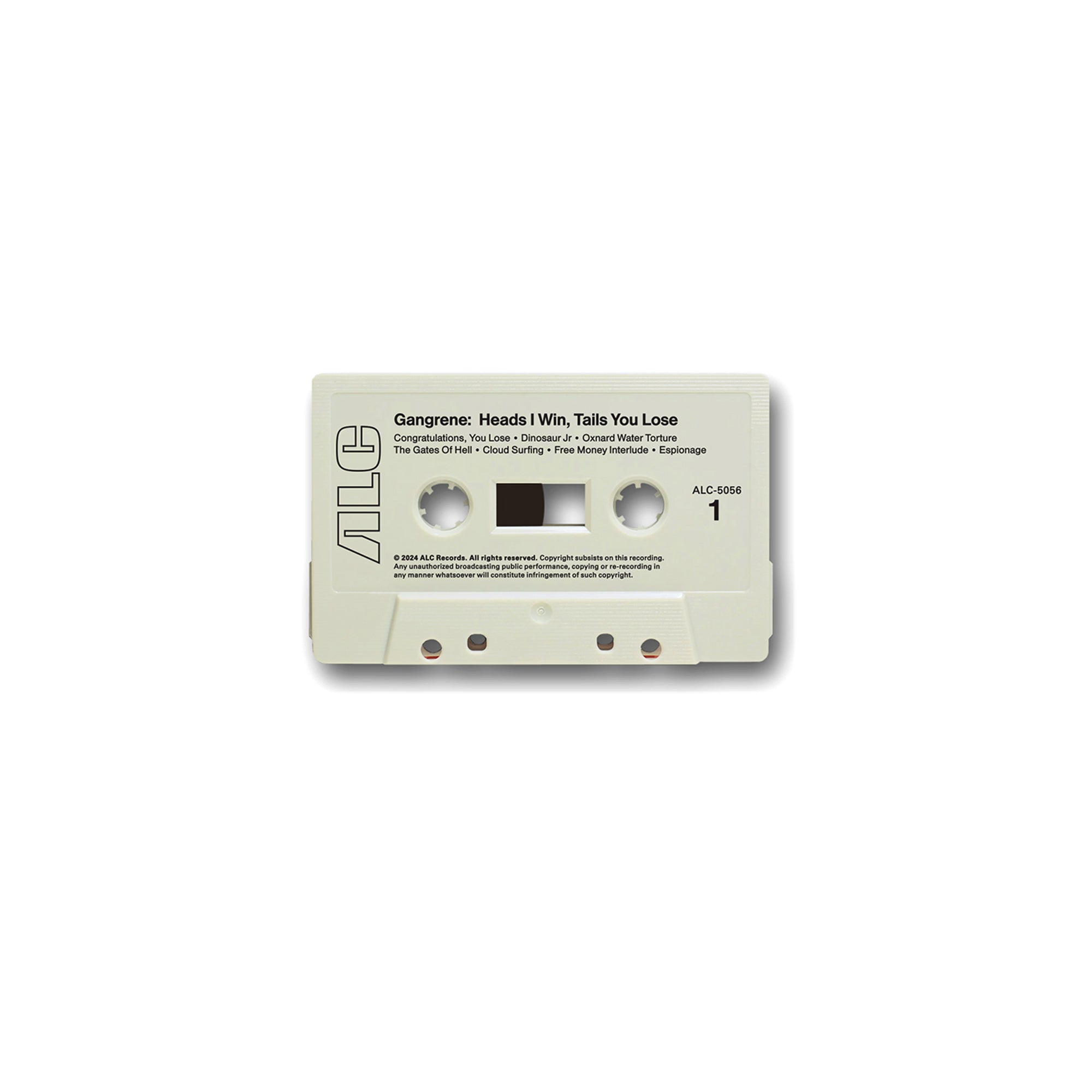 Heads I Win, Tails You Lose (Cassette)