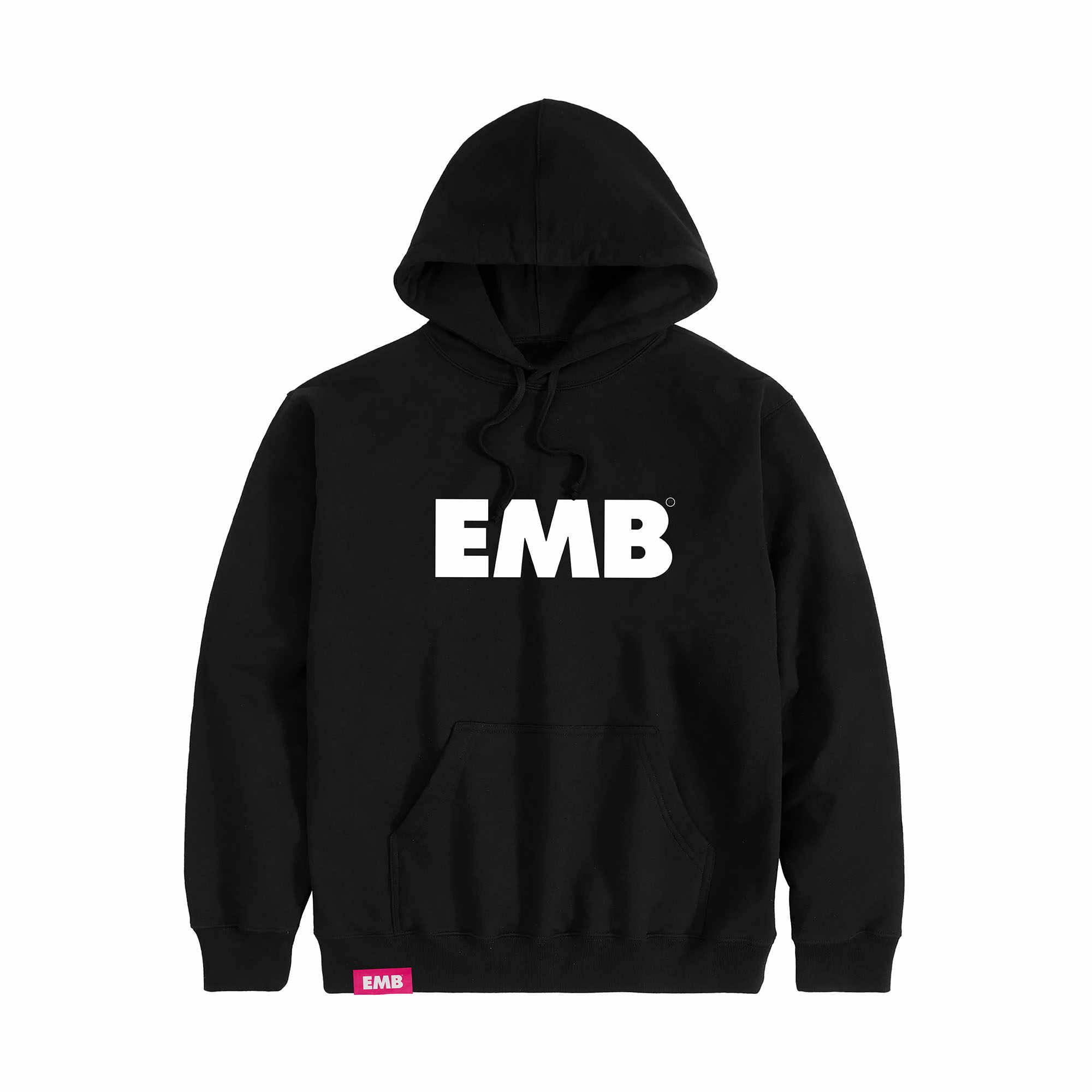 EMB Bold (Black Hoodie)