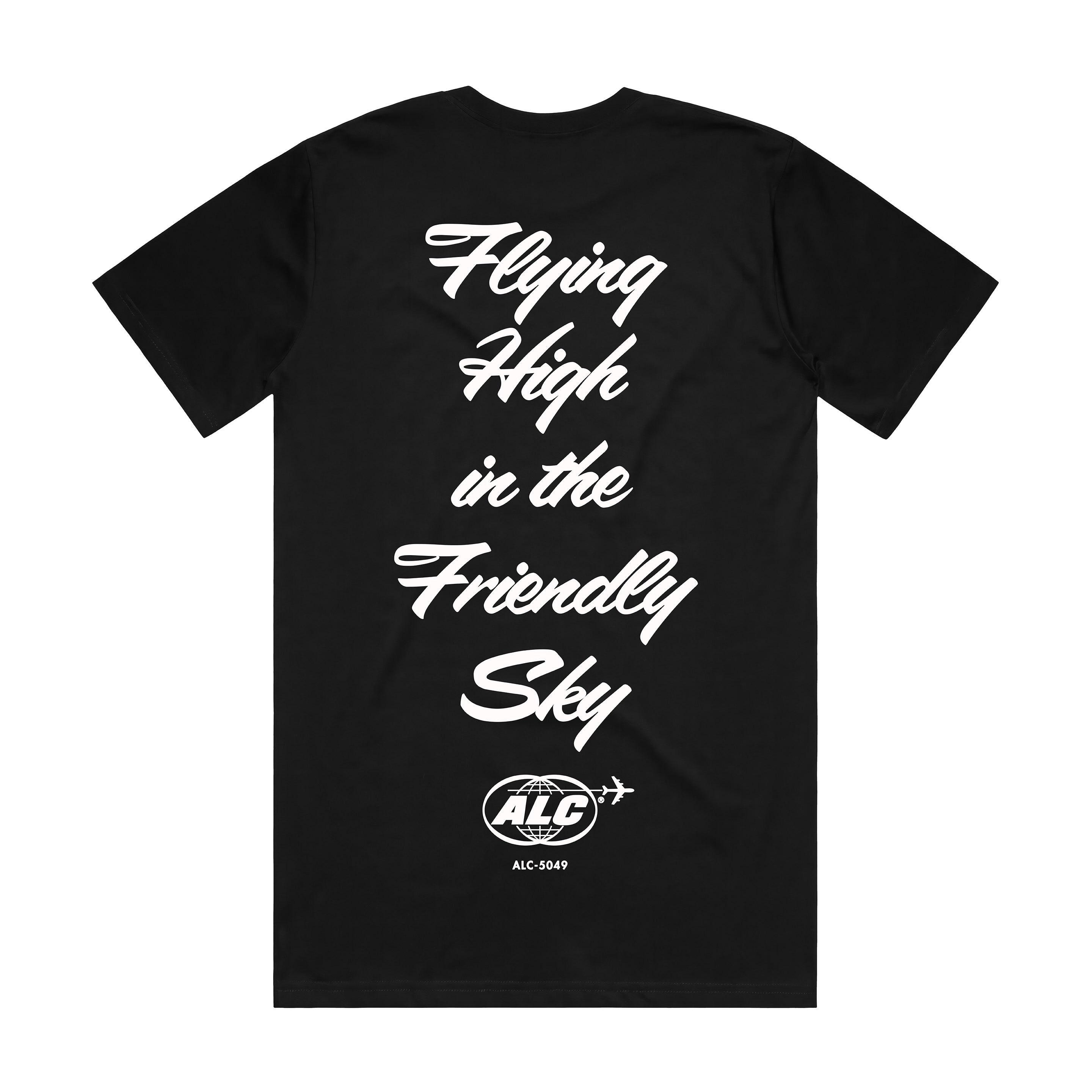 Friendly Sky (Black T-Shirt)