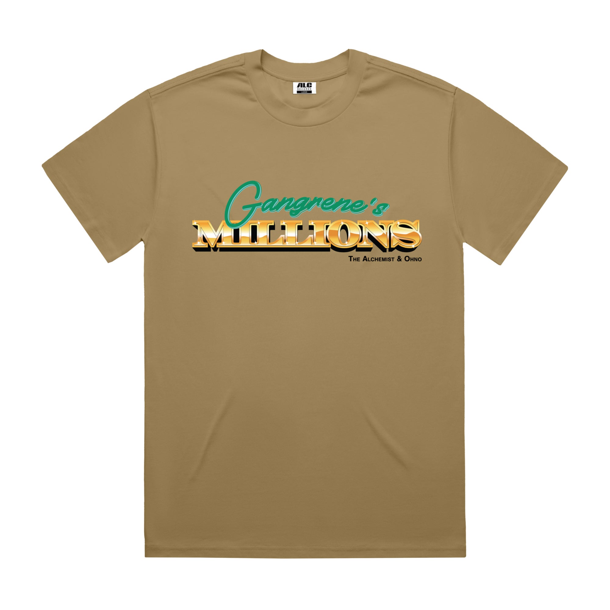Gangrene's Millions® (Tan Shirt) - XL