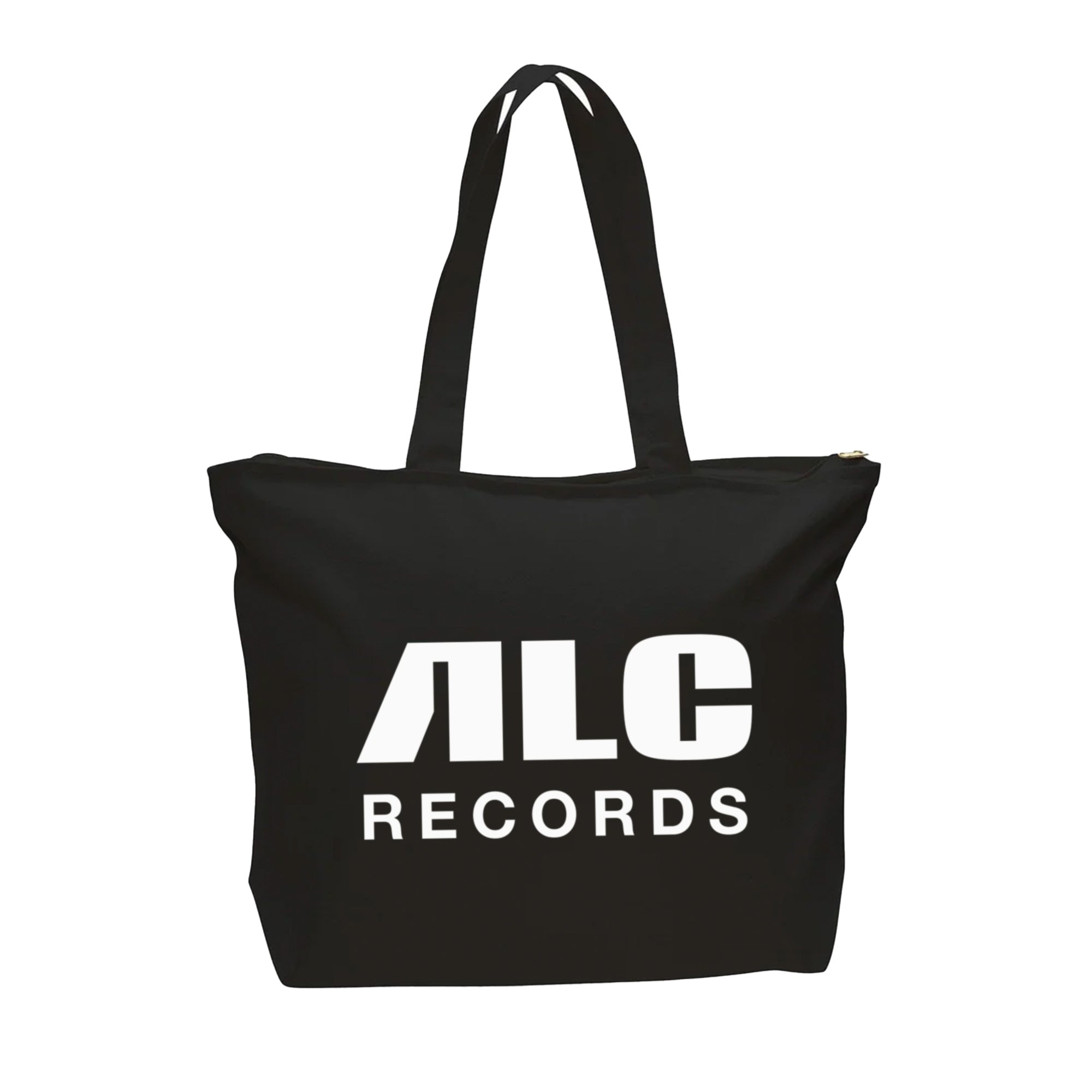 ALC Records (Black Tote Bag)