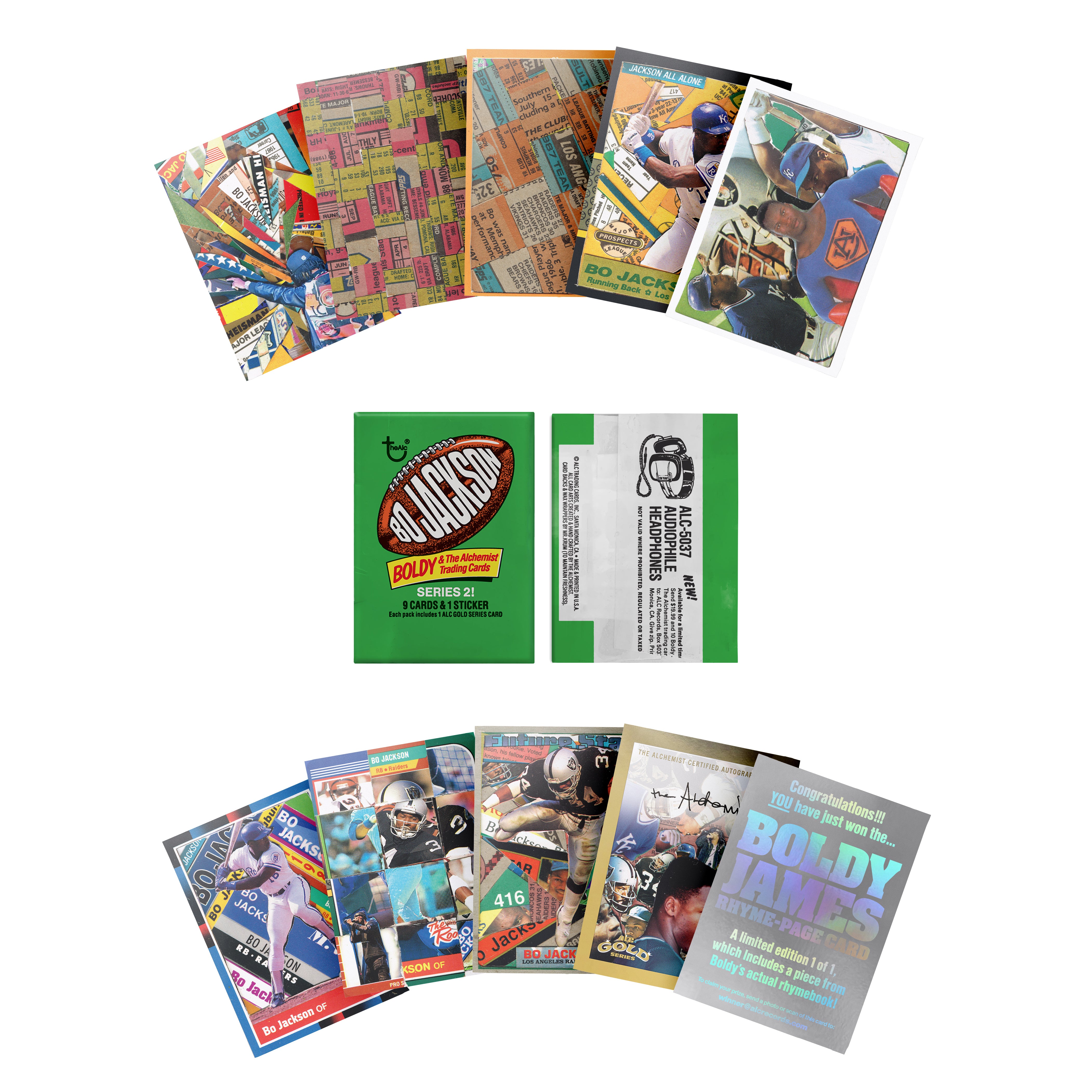 Super Tecmo Bo: Series 2 (Trading Cards)
