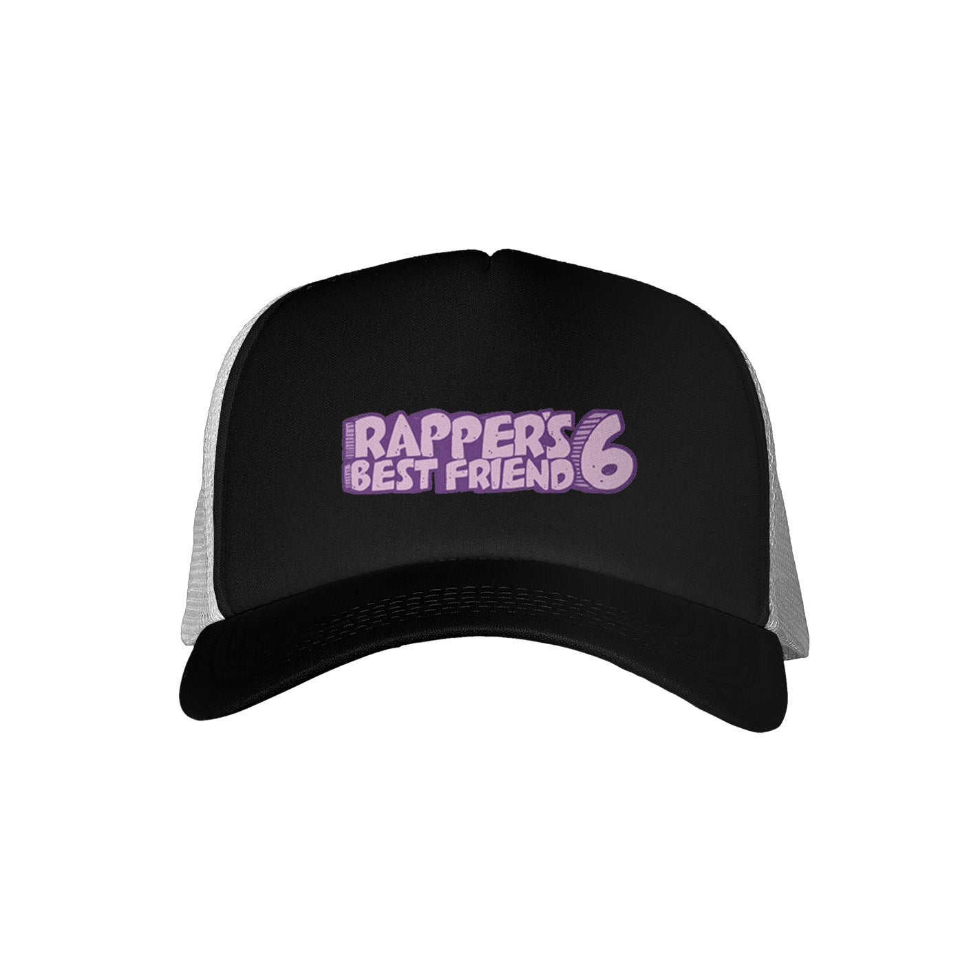 Rapper's Best Friend 6  (Black Trucker Hat)