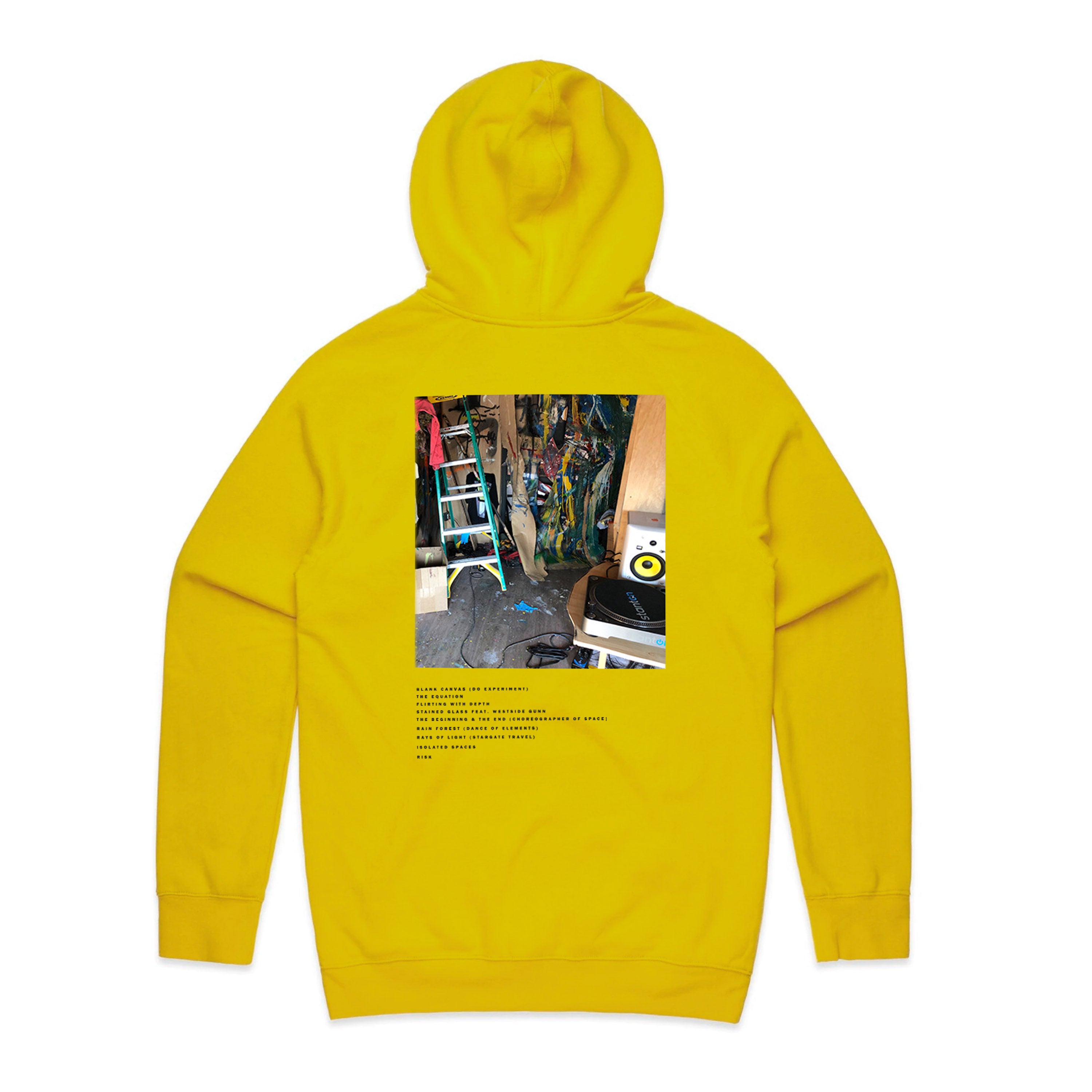 A Doctor, A Painter And An Alchemist Walk Into A Bar (Yellow Hoodie)