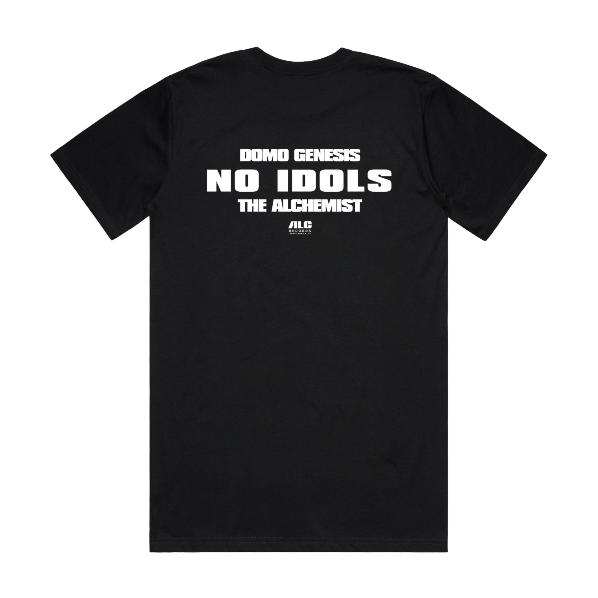 No Idols Notebook (Black T-Shirt)