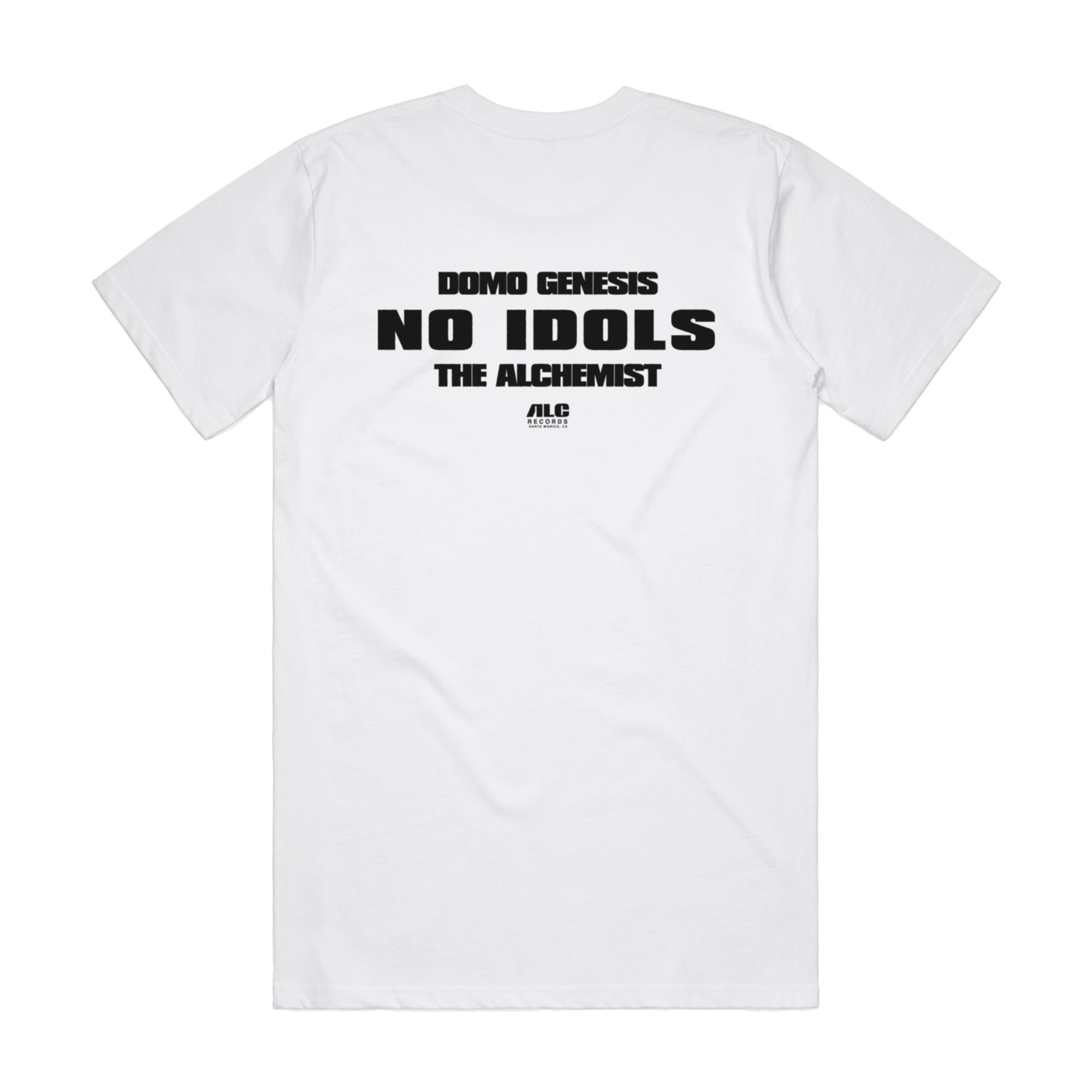 No Idols Notebook (White T-Shirt)